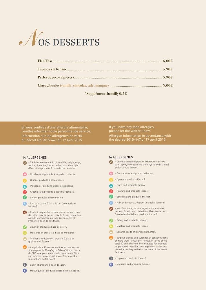 Chez Rocky - Menu Image 4